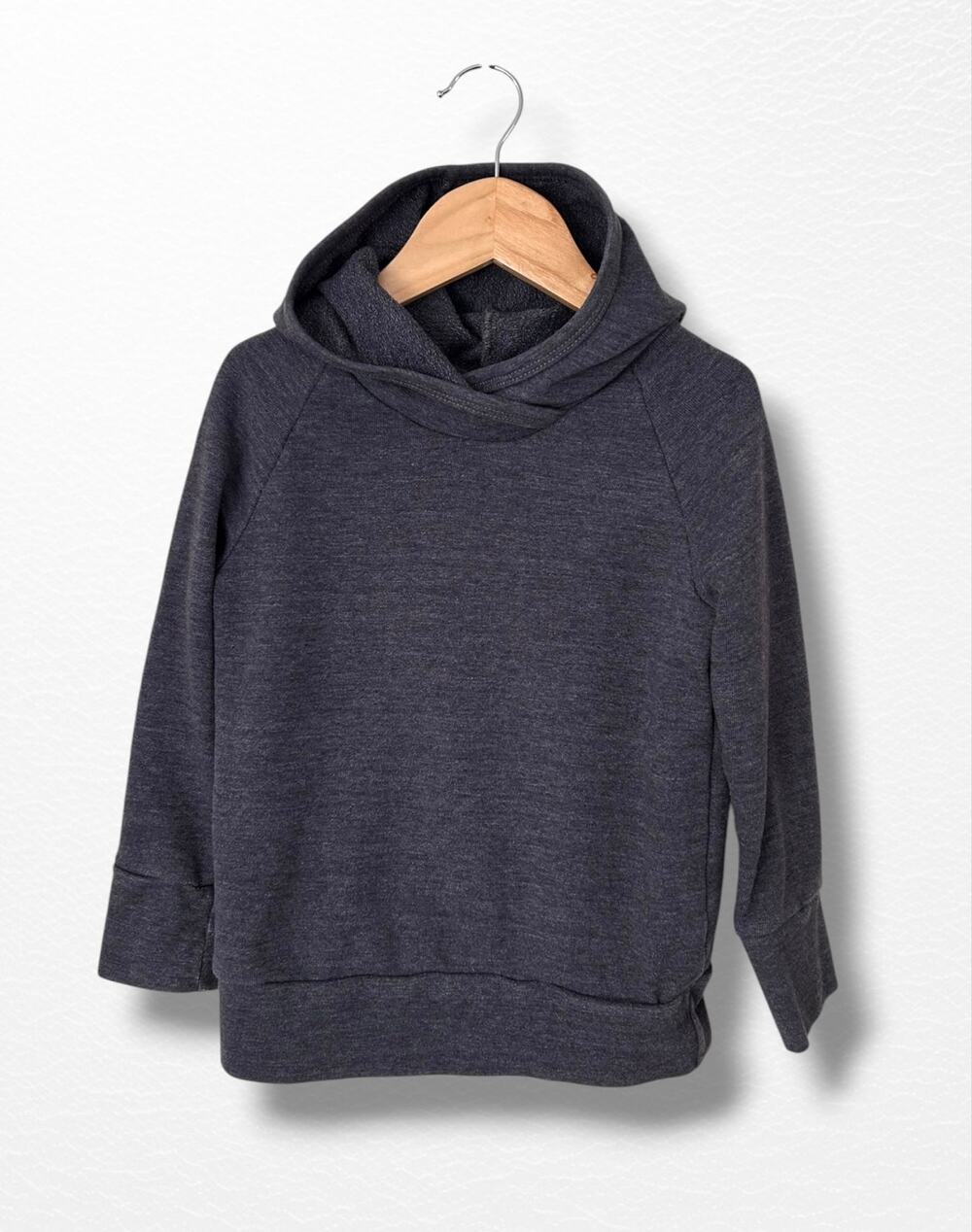 Childhoods Gray Raglan Hoodie, Size 4T
